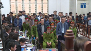 Video: Toàn cảnh phiên xét xử ông Đinh La Thăng và đồng phạm sáng 9/1