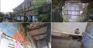 Sợ bê tông rơi vỡ đầu, dân đội mũ bảo hiểm sống trong khu tập thể cũ ở Huế