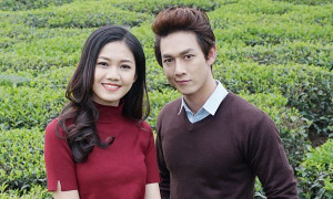 Trai đẹp Song Luân ‘hẹn hò’, thân thiết bên Á hậu Thanh Tú giữa đồi chè