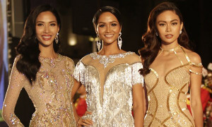 Tân Hoa hậu Hoàn vũ H’Hen Niê ‘náo loạn’ thảm đỏ lễ trao giải điện ảnh