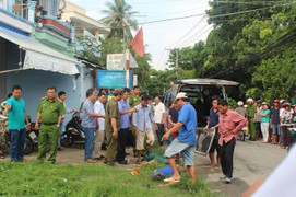 Nam thanh niên đâm chết họ hàng trong đám giỗ