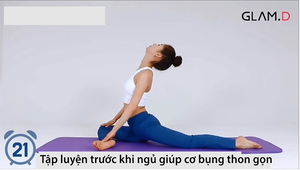 6 động tác giúp giảm mỡ bụng hiệu quả