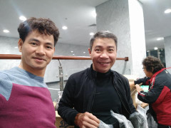 Video: Dàn nghệ sĩ 'Táo Quân 2018' ăn vội bữa tối, ráo riết tập luyện chương trình