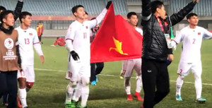 Video: U23 Việt Nam chia vui cùng người hâm mộ sau chiến tích lịch sử