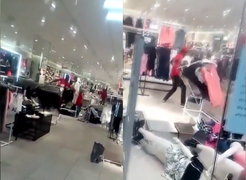 Video: Cửa hàng H&M tan hoang sau quảng cáo gây tranh cãi