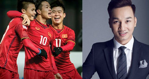 U23 Việt Nam gây địa chấn, MC Thành Trung hứa nhuộm đầu nửa vàng nửa đỏ
