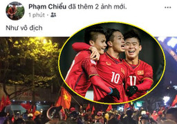 Cư dân mạng cuồng nhiệt chúc mừng chiến thắng của U23 Việt Nam