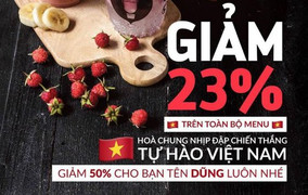 Hàng quán đua nhau giảm giá, nhân viên nghỉ làm cổ vũ trận bán kết U23 Việt Nam - U23 Qatar