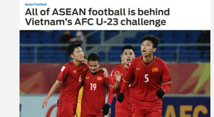 Báo quốc tế: Cả Đông Nam Á cổ vũ U23 Việt Nam
