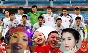 Phương Thanh, Đông Nhi xuống đường đi 'bão', Tuấn Hưng vỡ òa trước chiến thắng của U23 Việt Nam