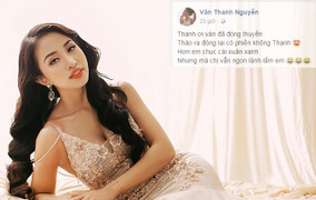 Fan của Văn Thanh 'khủng bố' Thanh Vân Hugo vì bài thơ 'thả thính'