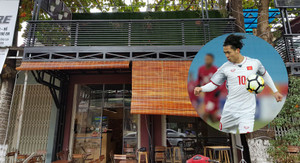 Quán cafe của Công Phượng vắng tanh trước trận chung kết U23 châu Á