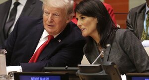 Đại sứ Mỹ tại LHQ phản ứng dữ dội trước tin đồn tình ái với Tổng thống Trump