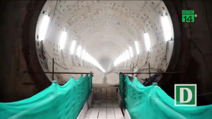 Video: Cận cảnh bên trong đường hầm tuyến metro đầu tiên của TP.HCM