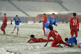 Các cầu thủ U23 Việt Nam đồng loạt lên tiếng xin lỗi và cảm ơn CĐV Việt Nam