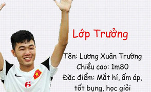 Lớp học trong mơ với dàn cầu thủ điển trai U23 Việt Nam