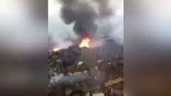 Video: Chiến cơ Trung Quốc rơi, bốc cháy ngùn ngụt khi bay huấn luyện