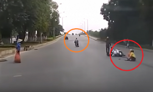 Cướp túi xách có trên 100 triệu đồng của phụ nữ đi xe đạp ở Hải Dương