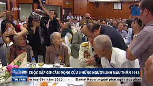 Cảm động phút hội ngộ của những người lính Mậu Thân 1968