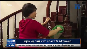 Giá thuê giúp việc ngày Tết tăng chóng mặt