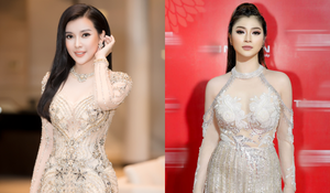 Thanh Trúc, Cao Thái Hà đọ vẻ gợi cảm với váy xuyên thấu