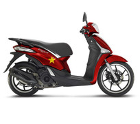 Piaggio Việt Nam gây 'sốt' khi ra mắt xe Liberty phiên bản U23 Việt Nam