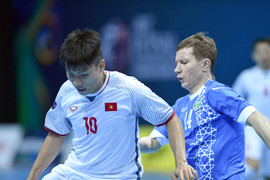 Bóng đá Việt Nam lại thua đau Uzbekistan ở giải châu Á