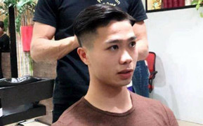 Công Phượng 'baby' với kiểu tóc mới đón Tết