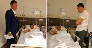 Không có bảo hiểm, SLNA trả toàn bộ chi phí phẫu thuật cho Nguyên Mạnh