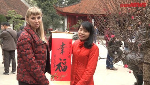 Video: Tết Việt của nhà nữ ngoại giao Nga ở Hà Nội