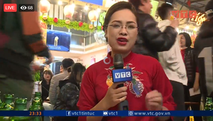 Trực tiếp: Tưng bừng không khí đón giao thừa Mậu Tuất 2018