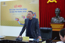 UBND Hà Nội và Vietnam Airlines tổ chức Lễ hội bơi chải thuyền rồng Hà Nội 2018