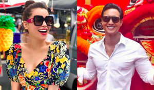 Kim Lý, Hồ Ngọc Hà hạnh phúc du lịch Thái Lan đầu năm