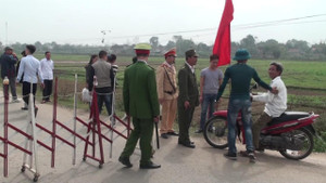 Video: Điều hàng trăm cảnh sát đảm bảo an ninh hội phết Hiền Quan