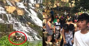 Trượt chân khi leo thác Pongour, nam thanh niên thiệt mạng