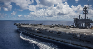 Sáng nay tàu sân bay Mỹ đến cảng Tiên Sa, Đà Nẵng