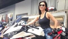 Hơn 50 tuổi, MC Kỳ Duyên mới được thỏa đam mê cưỡi xe phân khối lớn