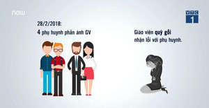 Cô giáo quỳ xin lỗi phụ huynh: Còn đâu tôn sư?