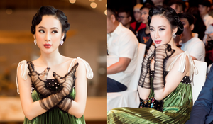 Angela Phương Trinh hóa thành quý cô kiêu kì, khoe vai trần quyến rũ