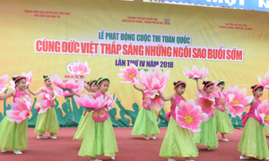 Lễ phát động cuộc thi 'Cùng Đức Việt thắp sáng những Ngôi sao buổi sớm' lần thứ 4 năm 2018