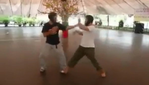 Xem Flores tỷ thí tổng đàn chủ Vịnh Xuân Nam Anh