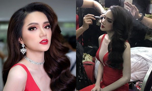 Hé lộ hình ảnh của Hương Giang trong hậu trường chung kết ‘Hoa hậu Chuyển giới’