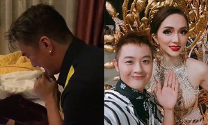 Đàm Vĩnh Hưng suýt khóc, sao Việt phấn khích khi Hương Giang đăng quang Hoa hậu