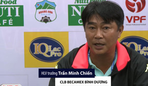 Cầm hoà HAGL nằm ngoài sức tưởng tượng của HLV Minh Chiến