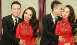 Khắc Việt làm lễ ăn hỏi với bạn gái DJ xinh đẹp