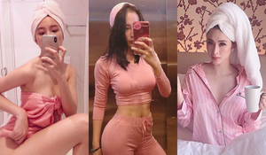 Thời trang ở nhà 'đốt mắt' khán giả của Angela Phương Trinh