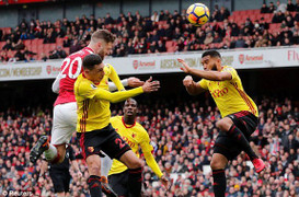 Thắng đậm Watford, Arsenal tiếp tục đua tranh Top 4