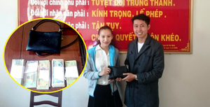 Nhặt được gần 90 triệu đồng, chàng trai thất nghiệp trả lại cho người đánh rơi