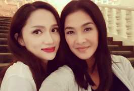 'Chị Đại' Lukkade gọi Hương Giang là 'nữ hoàng của tôi' khi gặp mặt tại Thái Lan