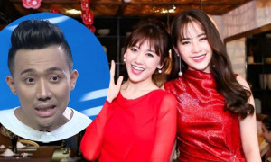 Trấn Thành 'nói không nên lời' với cuộc trò chuyện giữa Hari Won và Nam Em